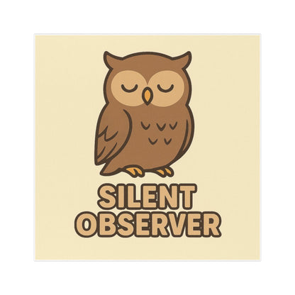 Silent Observer  Owl- Car Magnet  For the Calm, Aware, and Insightful