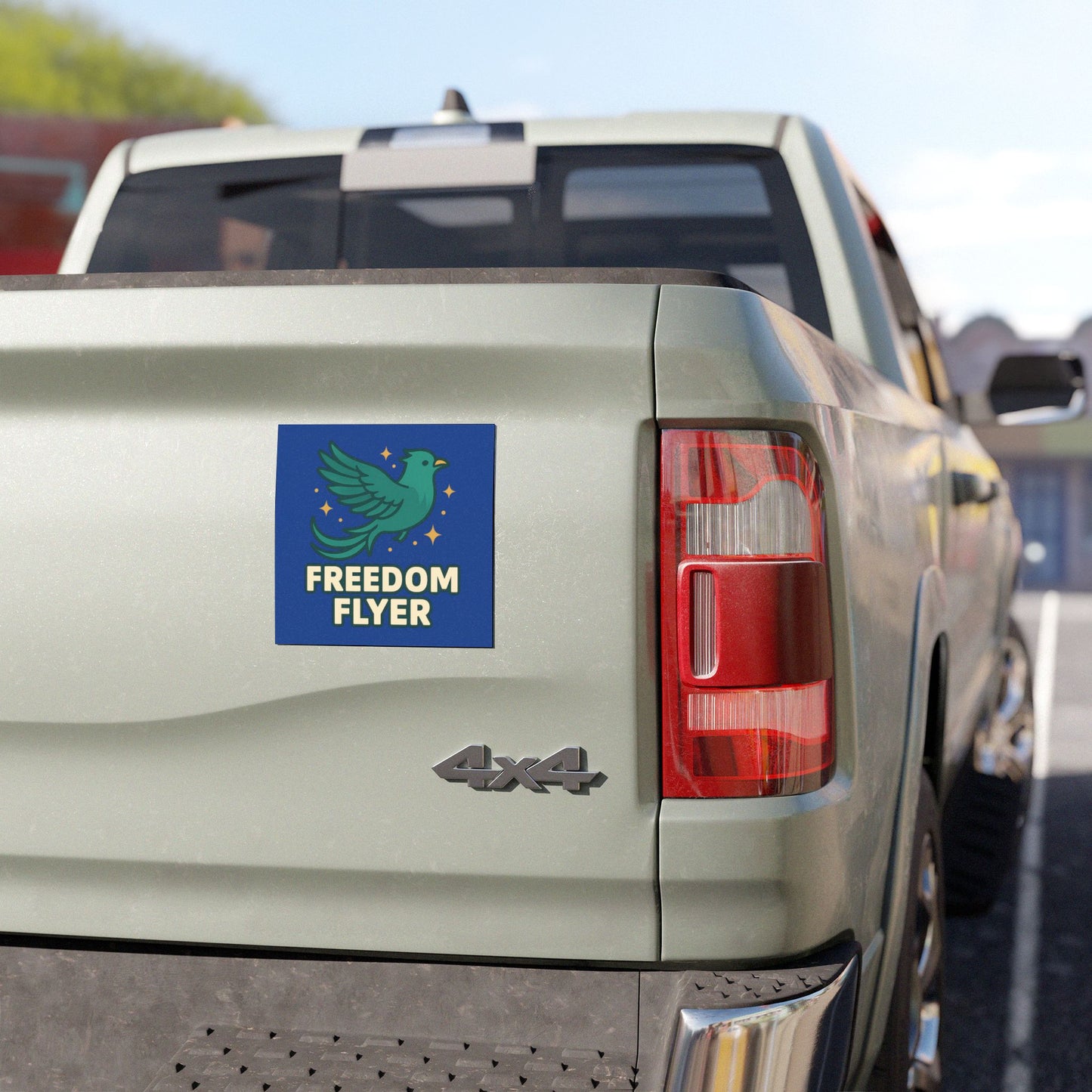 Freedom Flyer  Quetzal Car Magnet —For Boundless Freedom and Vibrant Life