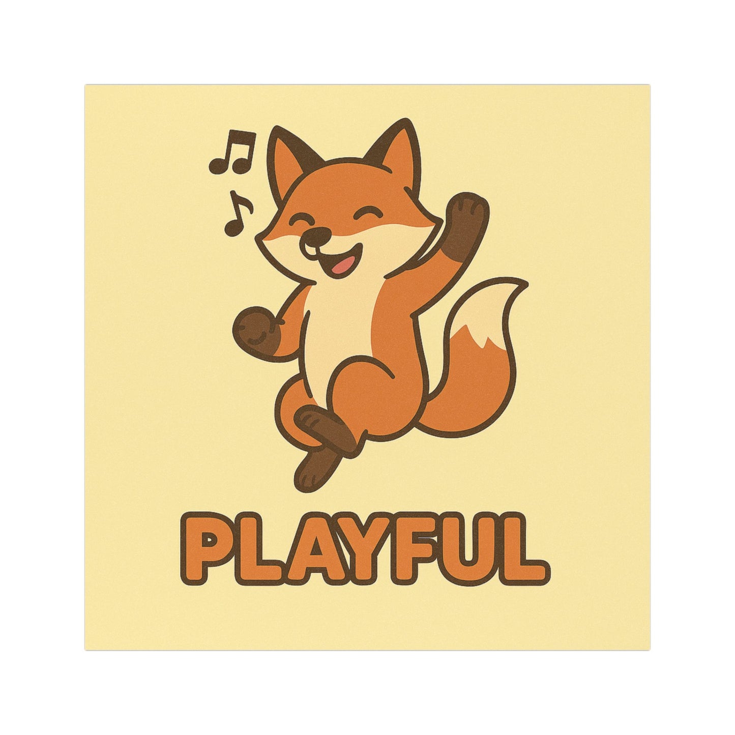 Playful Fox Car Magnet- For the Joy Bringers and Everyday Adventurers