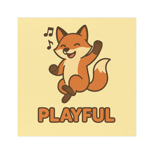 Playful Fox Car Magnet- For the Joy Bringers and Everyday Adventurers