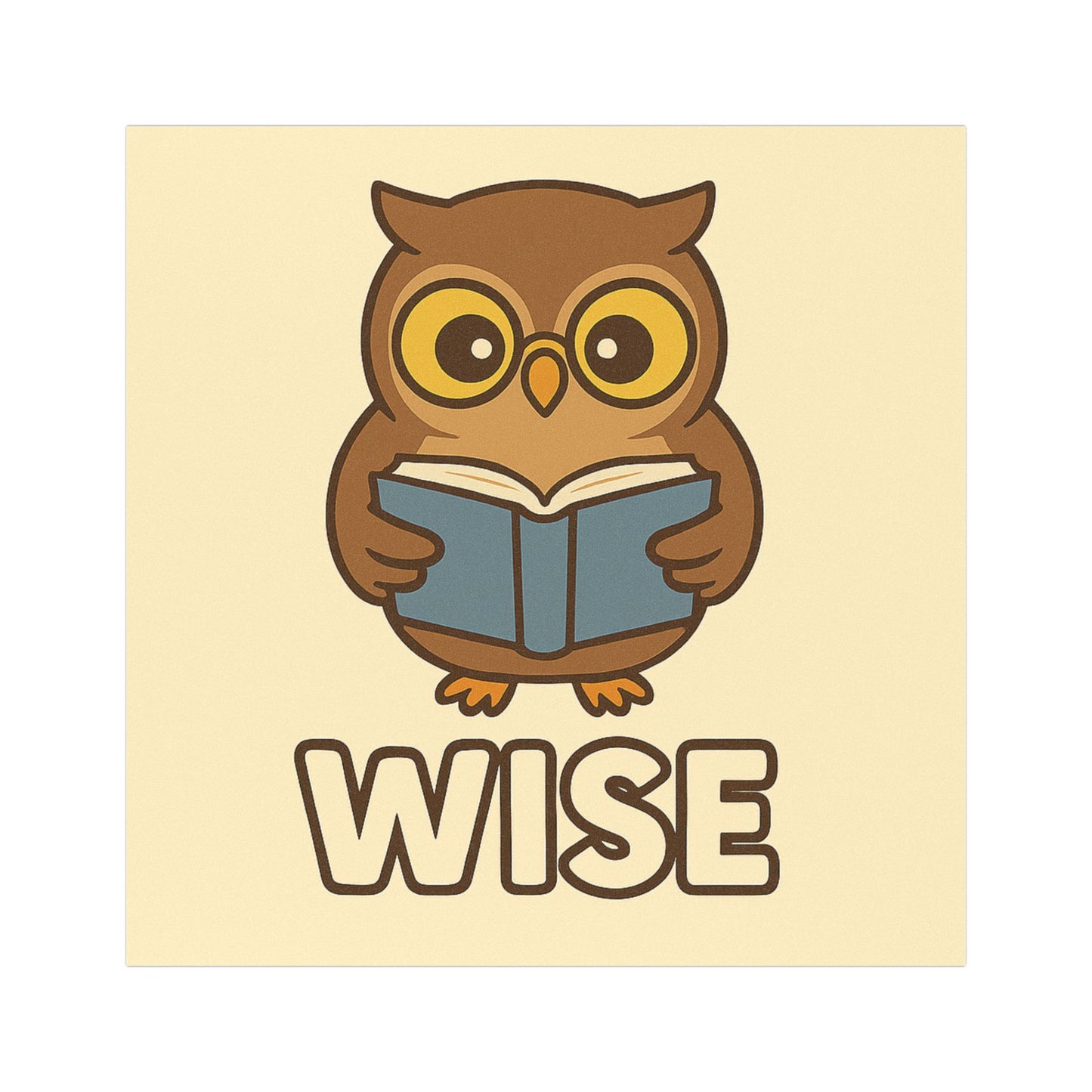 Wise Owl Car Magnet - For Thinkers, Teachers, and Lifelong Learners