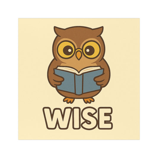 Wise Owl Car Magnet - For Thinkers, Teachers, and Lifelong Learners
